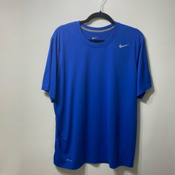 Nike Other - NIKE ,MEN,DARK ROYAL BLUE,DRI-FIT,SHORT SLEEVE,ATHLETIC T-SHIRT.SIZE-LAR…